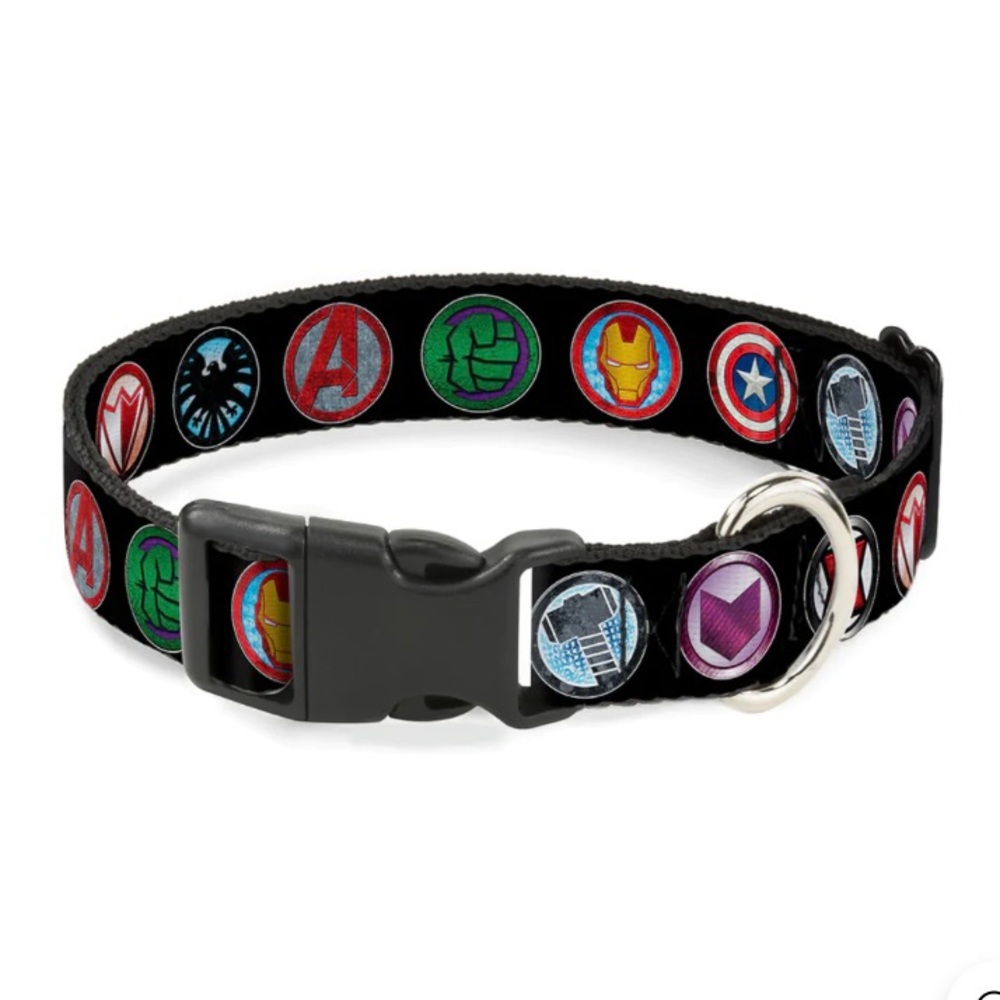 NWT. Avengers Dog Collar Size: small (9”-15”)